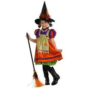 Rubie’s Halloween Sensations Girls Witch Costume